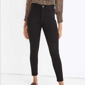 Madewell 10" High-Rise Roadtripper Jeggings in Corburn Wash